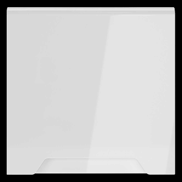 Накладка для розетки с заземлением защитными шторками и крышкой S70 (белый глянцевый) Voltum VLS000801