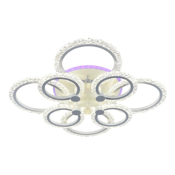 Потолочная светодиодная люстра Profit Light 18027/8 WHT A