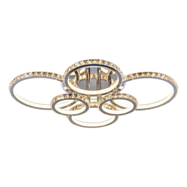 Потолочная светодиодная люстра Profit Light 18052/6 CHR