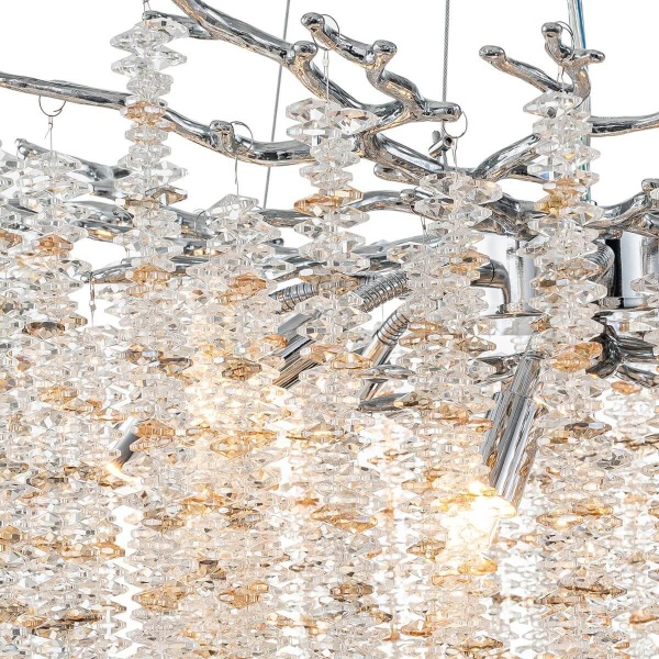 Подвесная люстра Indigo Fruscio 12042/8P Chrome V000446