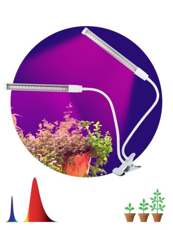 Настольная лампа ЭРА Crocus Fito-20W-Aled Б0039171 Настольная лампа ЭРА Crocus Fito-20W-Aled Б0039171