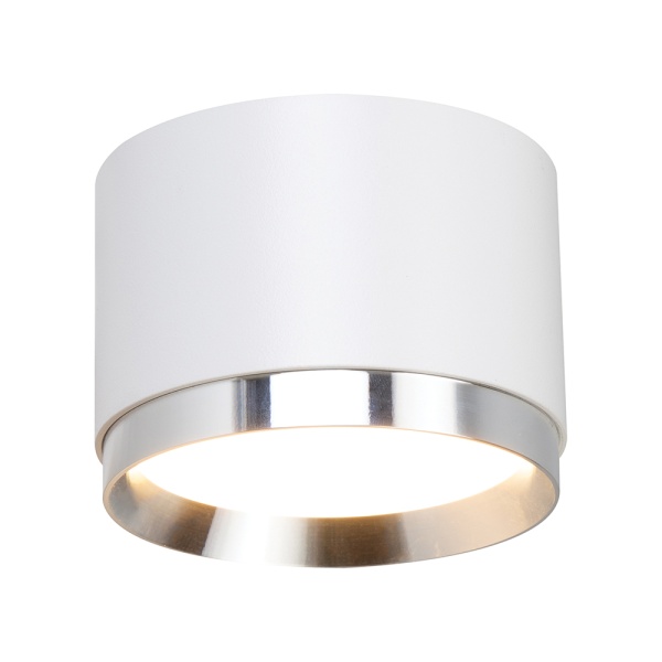 Светильник потолочный Feron Barrel DUET HL459  12W, 230V,GX53, белый + хром IP20 Светильник потолочный Feron Barrel DUET HL459  12W, 230V,GX53, белый + хром IP20