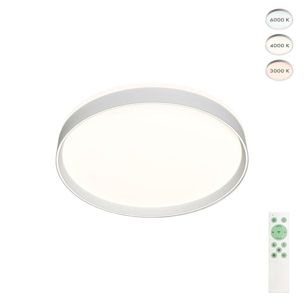 Потолочный светодиодный светильник Denkirs Plato DK6511-WH