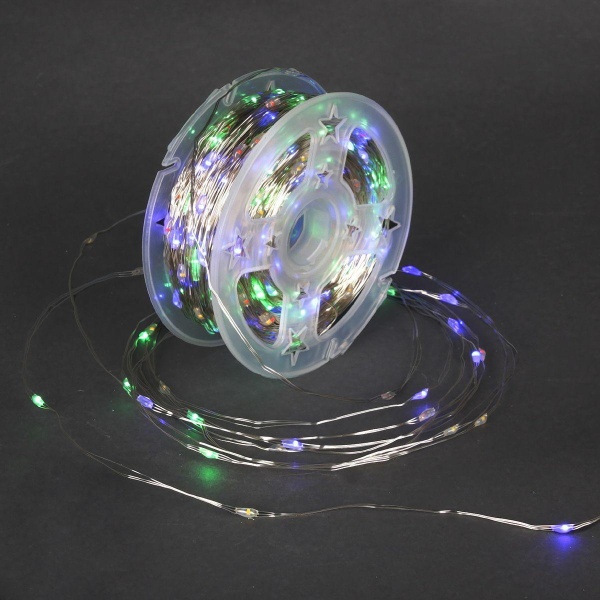 Cветодиодная гирлянда Sneha Роса 5V разноцветный настраиваемый контроллером A-930 MIX