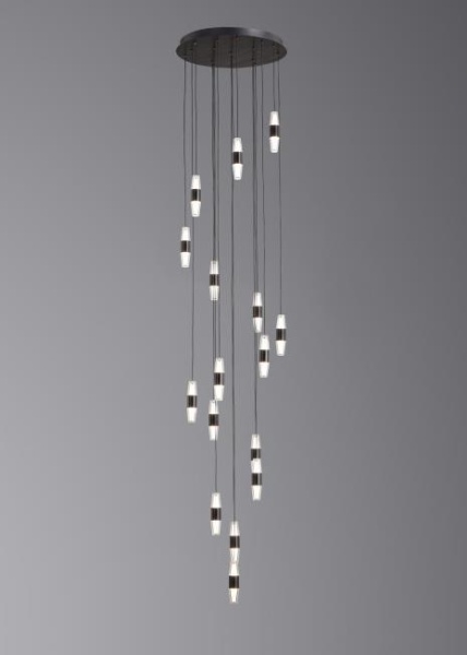 Люстра подвесная Alfa Light F3024-46 BLACK