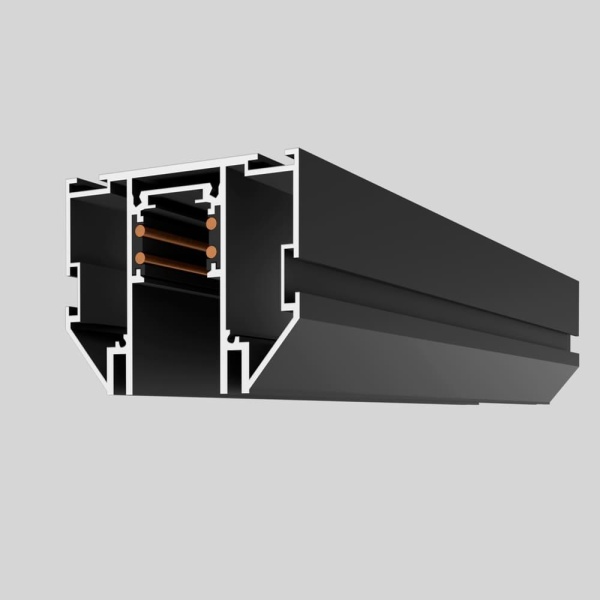 Магнитный шинопровод для натяжного потолка Crystal Lux CLT 0.133 01 L3000 BL