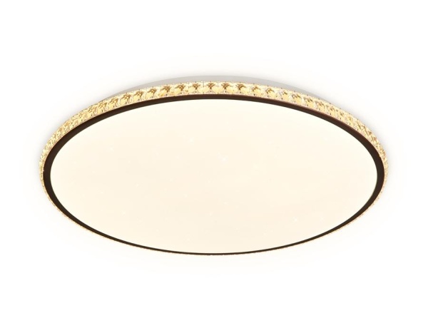 Потолочный светодиодный светильник Ambrella light Orbital Crystal FF71