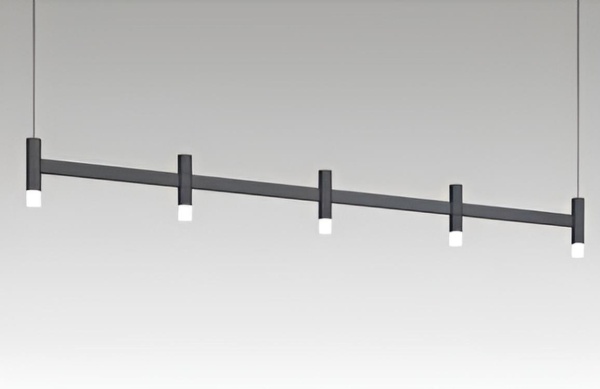 Люстра подвесная Alfa Light F3024-09 MAT BLACK