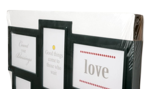 Фоторамка Innova PI03447 Ф/рамка 21 фото 10*15 Maggiore XV черная, пластик (6/54) Б0029767