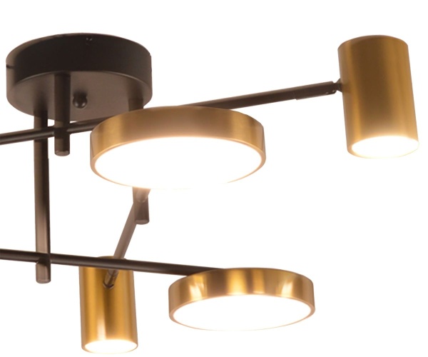 Потолочная светодиодная люстра Kink Light Рапис 07645-6D,19(20)