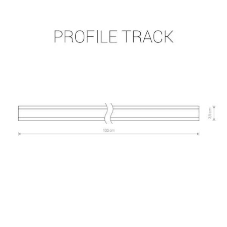 Шинопровод однофазный Nowodvorski Profile 9448