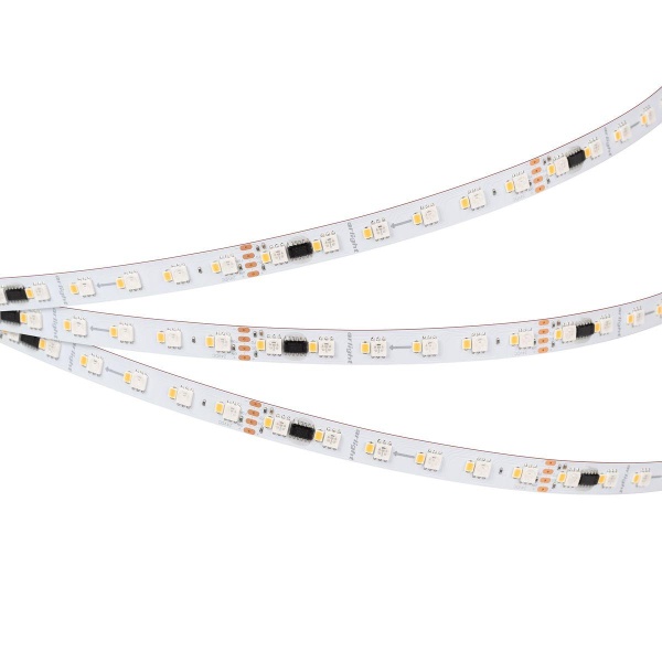Светодиодная лента Arlight Бегущий огонь 6W/m 60Led/m 5060/2835SMD разноцветный/холодный белый 5M SPI-BA120-12mm 24V RGBW-White-PX6-BPT 040622