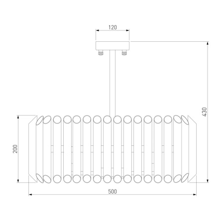 Потолочная люстра Bogates Castellie 362/5