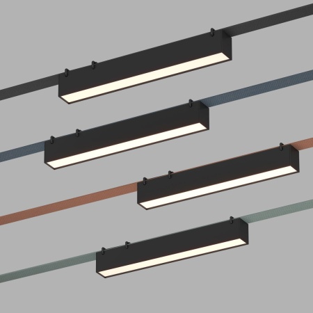 Трековый светильник Denkirs Belty Linear DK5574-BK