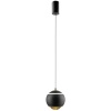Подвесной светодиодный светильник Crystal Lux Caro SP Led Black