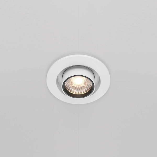 Встраиваемый светодиодный спот Maytoni Technical Hidden DL045-01-10W4K-W