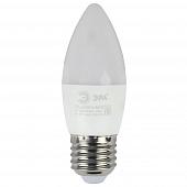 Лампа светодиодная ЭРА E27 6W 2700K матовая ECO LED B35-6W-827-E27