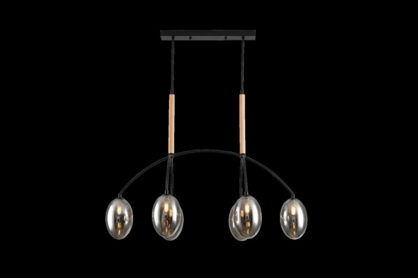 Люстра подвесная Alfa Light F3524-42 Grey G9*6