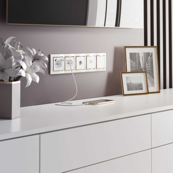 Заглушка Werkel белый W1159201 4690389155109