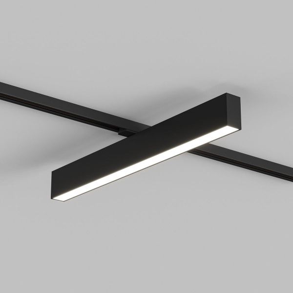 Трековый светодиодный светильник Denkirs Solid Hals DK6430 DK6640-BK