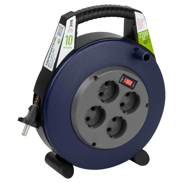 Удлинитель силовой ЭРА 4гн 10м б/з BPx-4-2x1-10m Б0052926 Удлинитель силовой ЭРА 4гн 10м б/з BPx-4-2x1-10m Б0052926