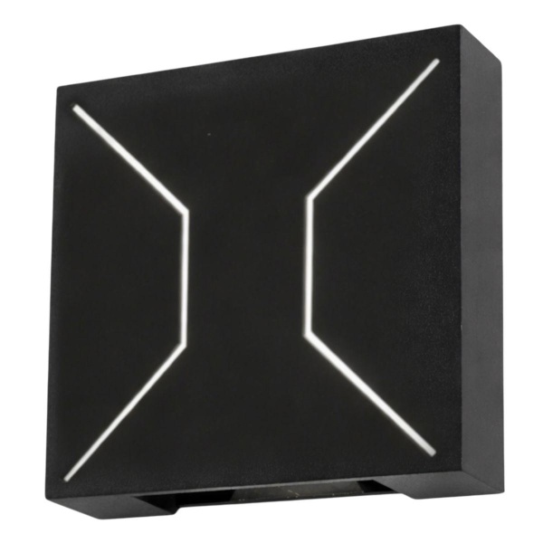 Уличный настенный светильник Uniel ULU-P32B-4W/4000K IP65 BLACK UL-00013620