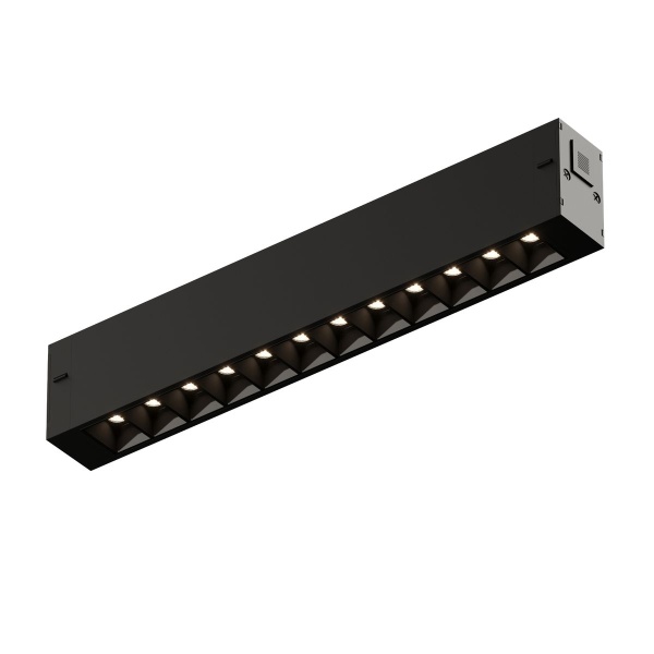 Трековый светодиодный светильник Denkirs Simple Grill DK8101-BK