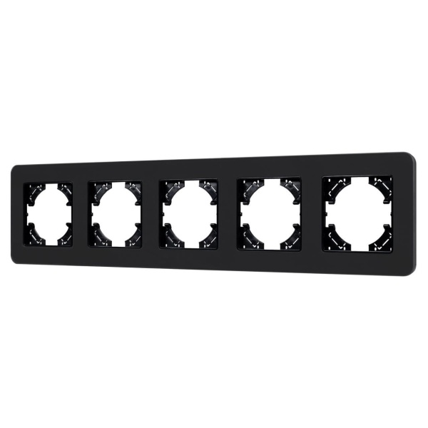Рамка стеклянная FRM-OMALI-SFGS-5-BK Arlight 049721