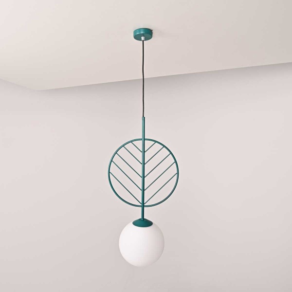 Подвесной светильник Imperium Loft Leaf B Green 312173-26