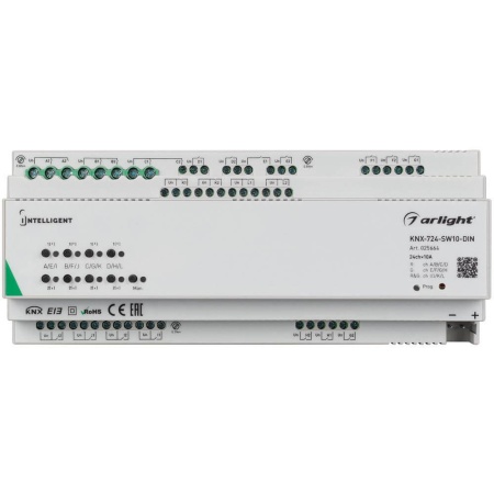 Релейный модуль Arlight KNX-724-SW10-DIN 025664 Релейный модуль Arlight KNX-724-SW10-DIN 025664