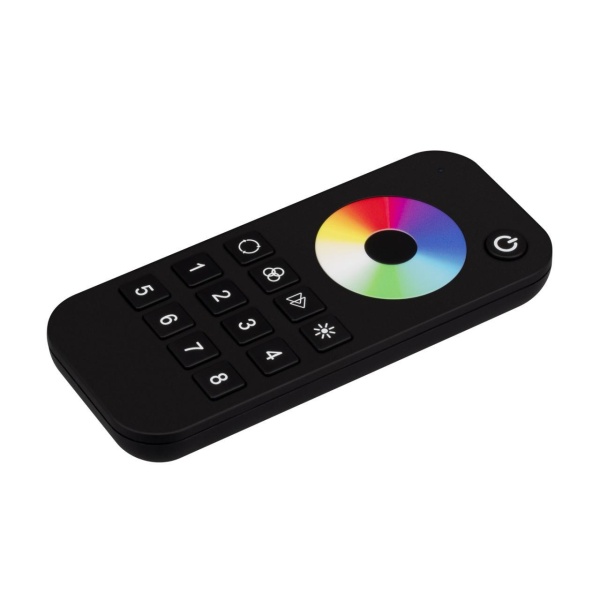 INTELLIGENT ARLIGHT Пульт SMART-SPI-801-52-8SC-RGBW-SUF Black (3V, 2.4G) (IARL, IP20 Пластик, 5 лет) 059249