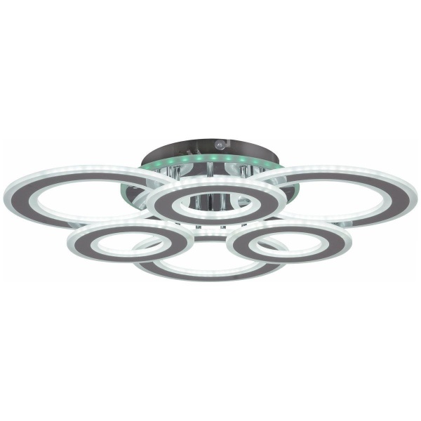 Потолочная светодиодная люстра Reluce 20535-0.3-3+3+1 CR