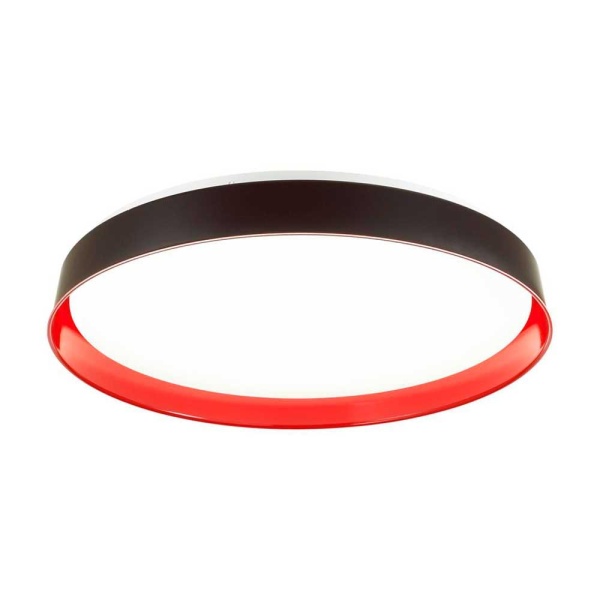 Настенно-потолочный светодиодный светильник Sonex Color Tuna Red 7710/EL