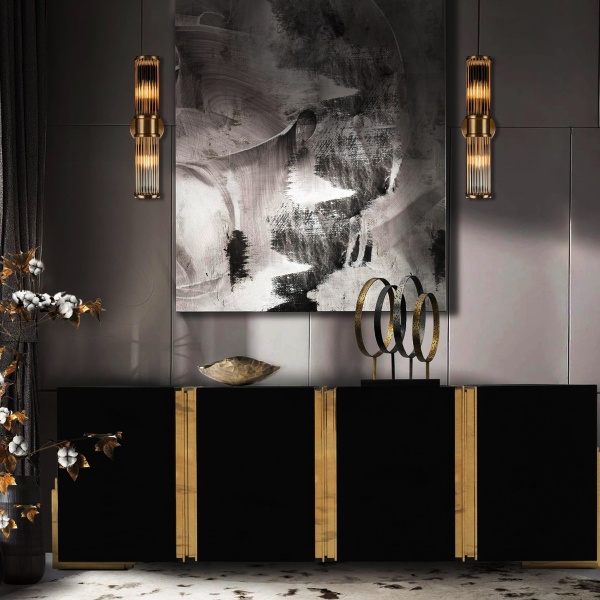 Настенный светильник Loft it Vessel 10449W/B CR