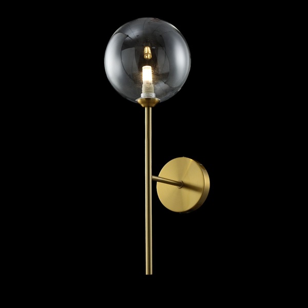 Бра Crystal Lux Marzo AP1 Bronze/Transparente