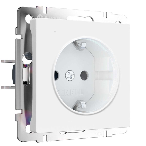 Розетка с подсветкой Werkel белый a069612