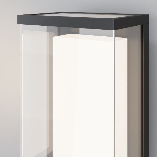 Уличный настенный светодиодный светильник Maytoni Baker Street O021WL-L10B4K