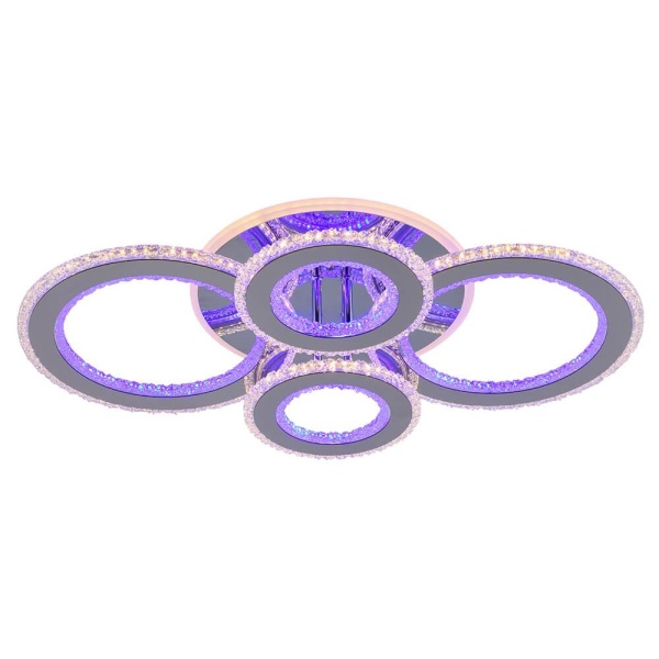 Потолочная светодиодная люстра Profit Light 8040/2+2 CHR