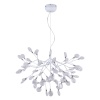 Подвесная светодиодная люстра Crystal Lux Evita SP63 White/Transparent