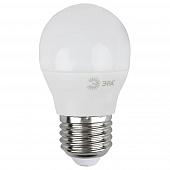 Лампа светодиодная ЭРА E27 7W 2700K матовая LED P45-7W-827-E27