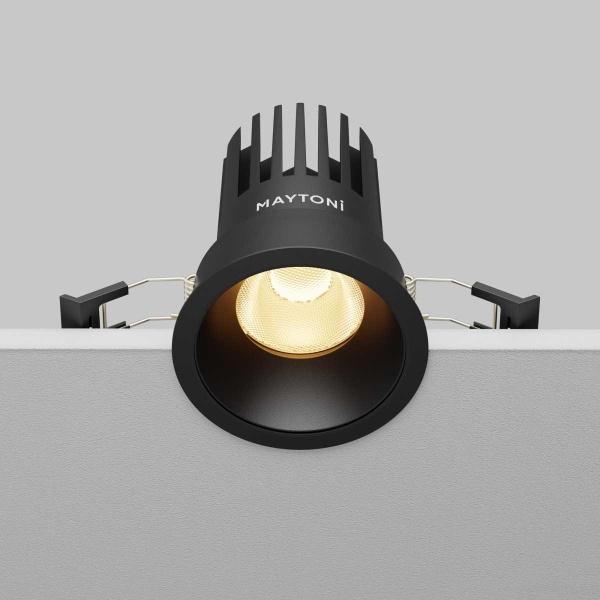 Встраиваемый светильник Maytoni Technical Dip DL117-15W-2.7K-B