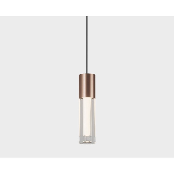 Подвесной светодиодный светильник Italline IT014-0204 rose gold