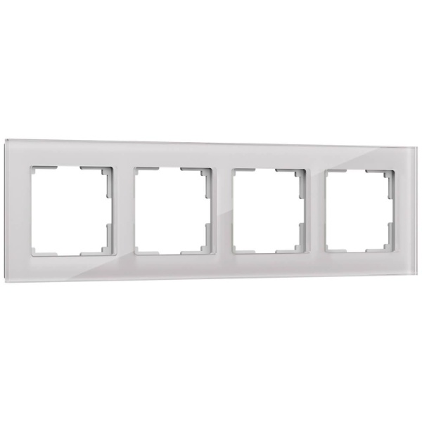 Рамка на 4 поста Werkel Favorit дымчатый W0041117 4690389160042 Рамка на 4 поста Werkel Favorit дымчатый W0041117 4690389160042