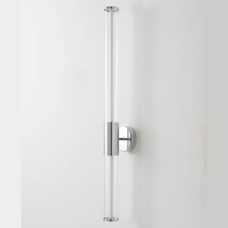 Настенный светодиодный светильник Crystal Lux Lineup AP18W Led Chrome
