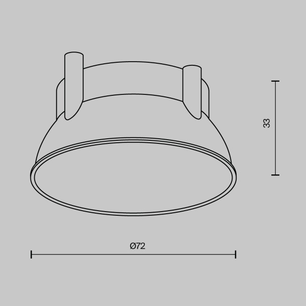 Декоративная рамка-отражатель Maytoni Technical Downlight Alfa LED Ring12-15W-RD-W Декоративная рамка-отражатель Maytoni Technical Downlight Alfa LED Ring12-15W-RD-W
