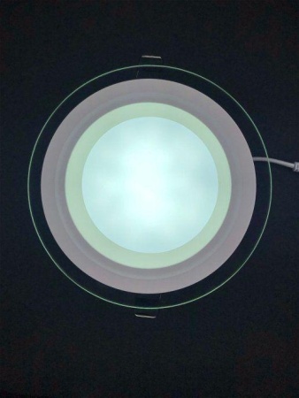 Встраиваемый светодиодный светильник Elvan VLS-705R-12W-WW-Wh