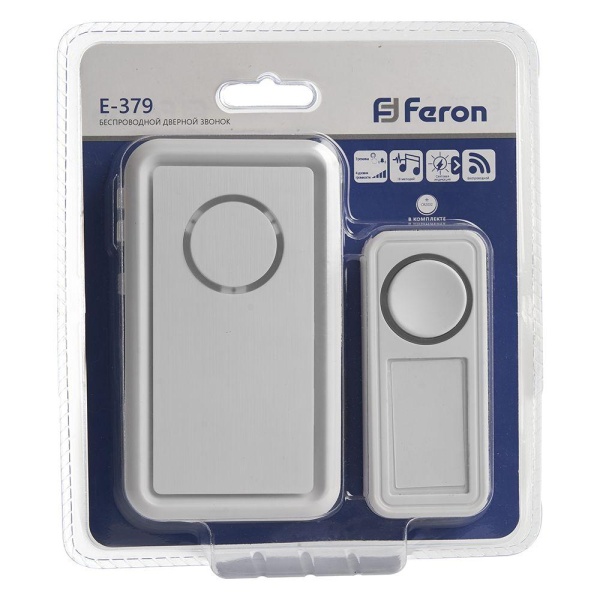 Звонок беспроводной Feron E-379 41435 Звонок беспроводной Feron E-379 41435