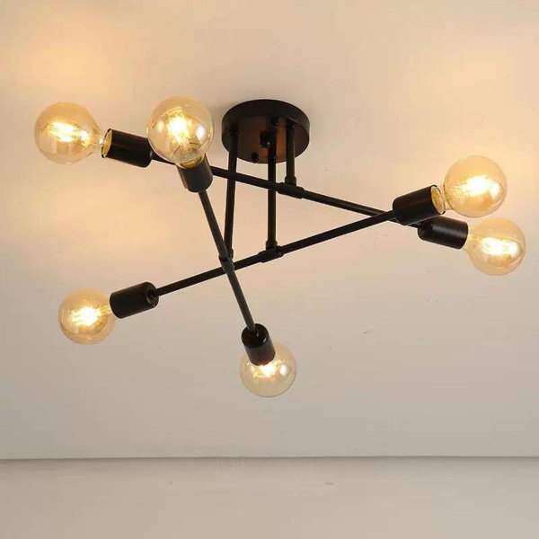 Люстра подвесная Alfa Light F3324-12 BK