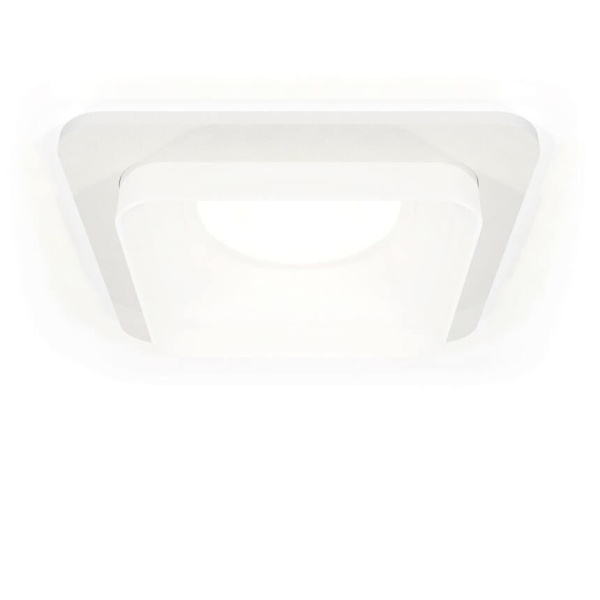 Комплект встраиваемого светильника Ambrella light  XC7901013 SWH/FR белый песок/белый матовый MR16 GU5.3 (C7901, N7755)