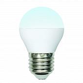 Лампа светодиодная (UL-00002378) E27 6W 4000K матовая LED-G45-6W/NW/E27/FR/MB PLM11WH